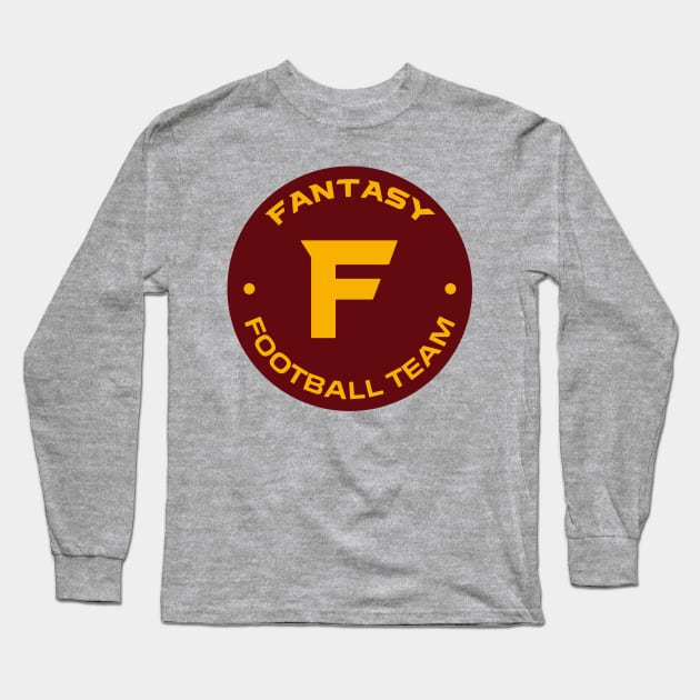 Fantasy Football Long Sleeve T-Shirt by Pattison52